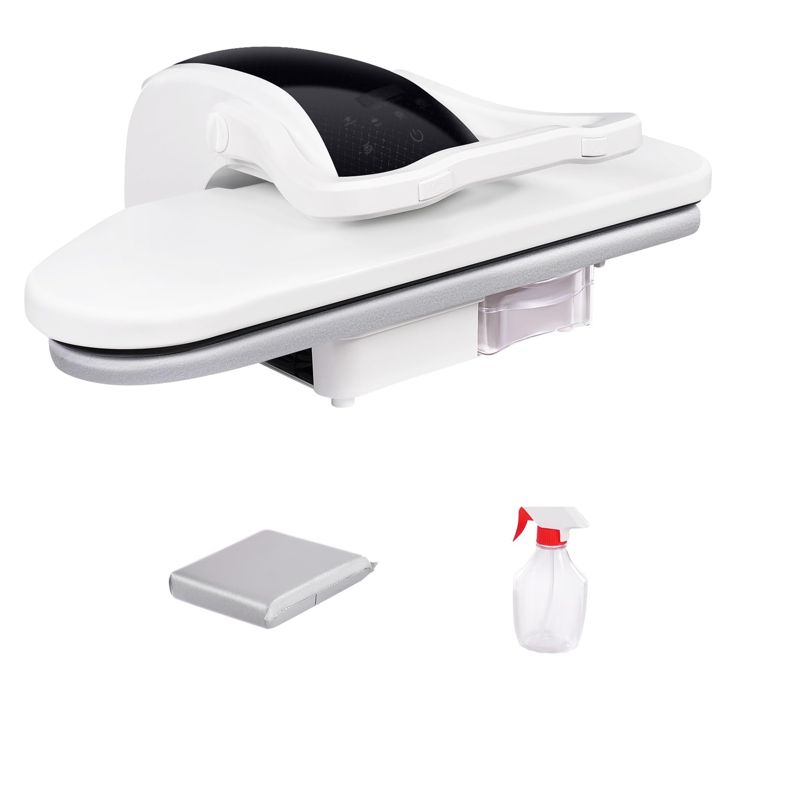 26In Intelligent Steam Press, 1600W Digital Steam Press with Multiple Fabric Set