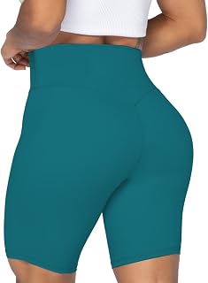 Sunzel Women Seamless Front High Waist Tummy Control Yoga Shorts Fitness Shorts