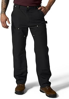 Carhartt Mens B01 Loose Straight Firm Duck Double-Front DungareeWork Utility Pants