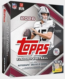 NEW 2026 ToppsFlagship Football Card MEGA Box | For the first time in more than a decade, Topps Flagship Football returns!