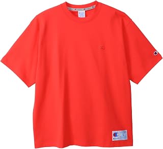Champion(チャンピオン) 半袖 綿100% COTTON USA ワンポイントロゴ刺繡 リラックスフィット ガーメントウォッシュ ショートスリーブTシャツ アクションスタイル半袖 綿100% COTTON USA ワンポイントロゴ刺繡 リラックスフィット ガーメントウォッシュ ショートスリーブTシャツ アクションスタイル C3-V331メンズ