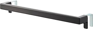 Yamazaki 2856 Kitchen Towel Hanger Bar, Wide, Black, W 13.0 x D 2.4 - 2.8 x H 1.6 inches (33 x 6 - 7 x 4 cm), Tower, Towel Rack