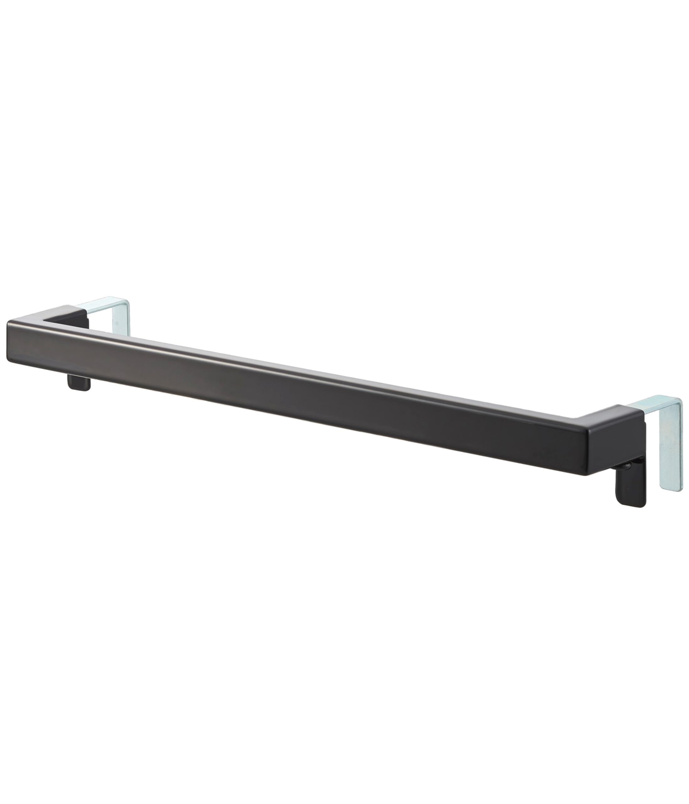 Yamazaki 2856 Kitchen Towel Hanger Bar, Wide, Black, W 13.0 x D 2.4 - 2.8 x H 1.