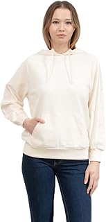Armani Exchange Arte Sella, Monogram Tape Detail Felpa con Cappuccio Donna (Pacco da 1)