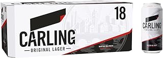 Carling Original Lager Beer, 18 x 440ml
