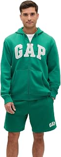Gap Heritage Logo Full Zip Hoodie Men's Hooded Sweatshirt (Pack of 1)