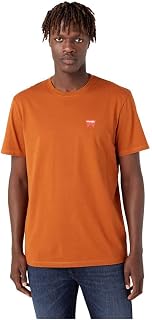 Wrangler - Men's T Shirt - Regular Fit - Sign Off Tee - Faded Black