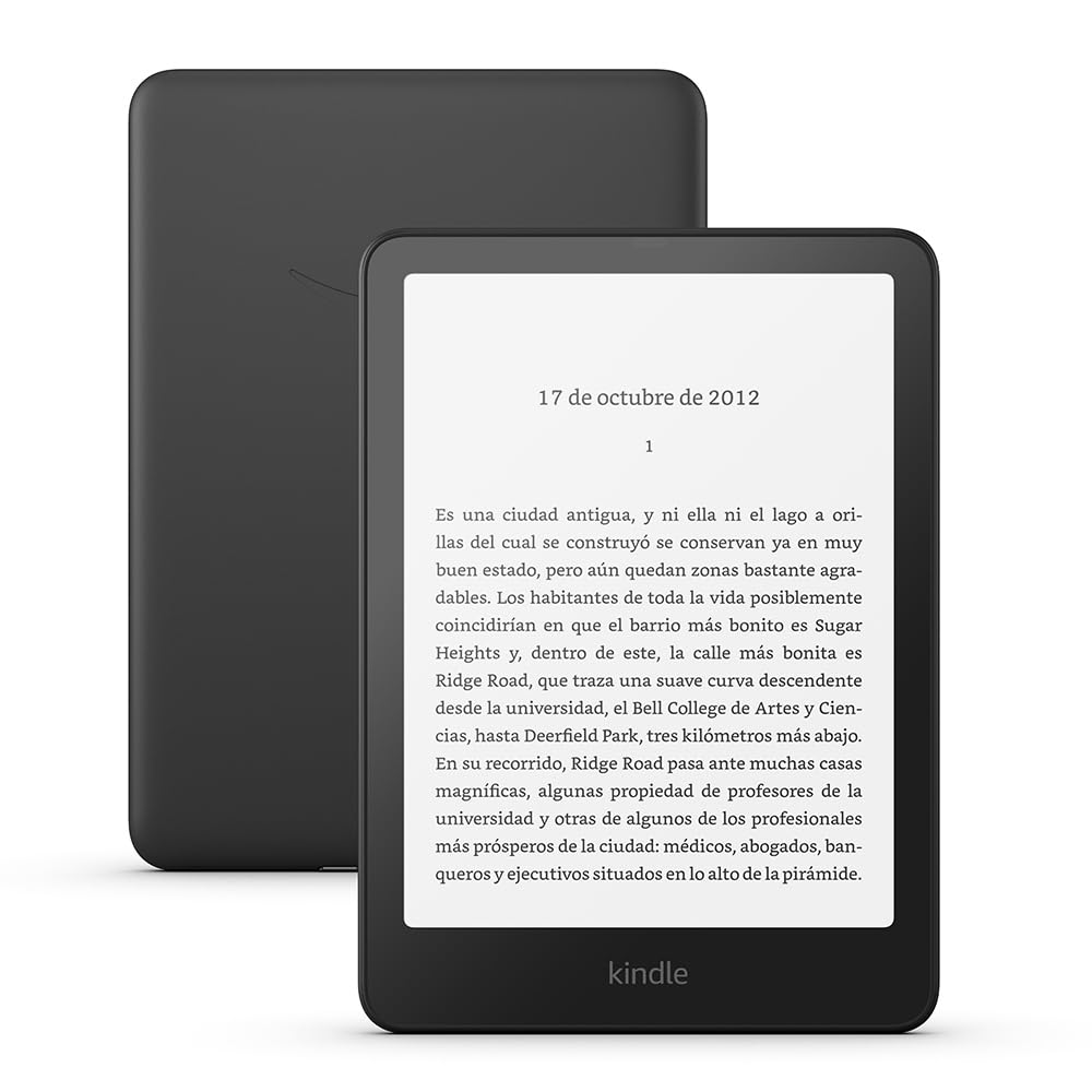Amazon Kindle Paperwhite 16GB (2024 model) – 7" glare-free display and weeks of 