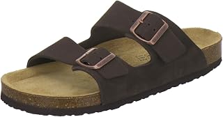 AFS-Schuhe, 3100 Men's Comfortable Leather Sandals for Home and Work Made in Germany