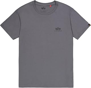 ALPHA INDUSTRIES Alpha Indutries Basic T Small Logo Neon Print T-Shirt for Men (Pack of 1)