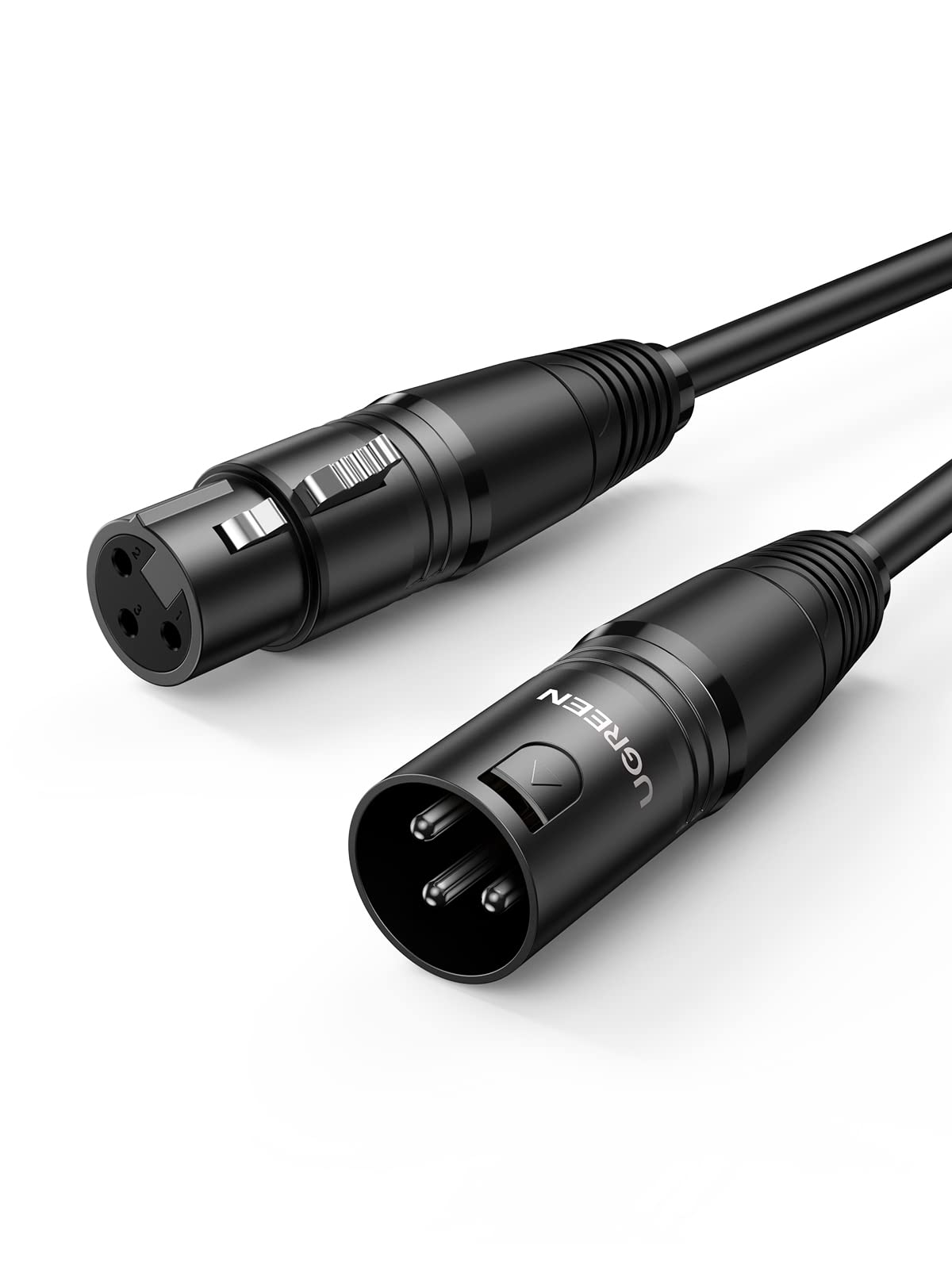 UGREEN XLR Cable Microphone Cable Male to Female Sound System (2M) | Compatible 