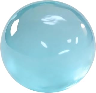 Coconut Oil Squishy, Coconut Oil Slow Rising Squeeze Stress Ball Clear Jelly Bubblegum Texture Coconut Oil Squishy Toy (Blue)