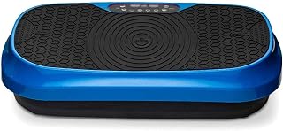 Lifepro Waver Mini Vibration Plate - Whole Body Vibration Platform Exercise Machine - Home & Travel Workout Equipment for Weight Loss, Toning & Wellness - Max User Weight 260lbs (Renewed)