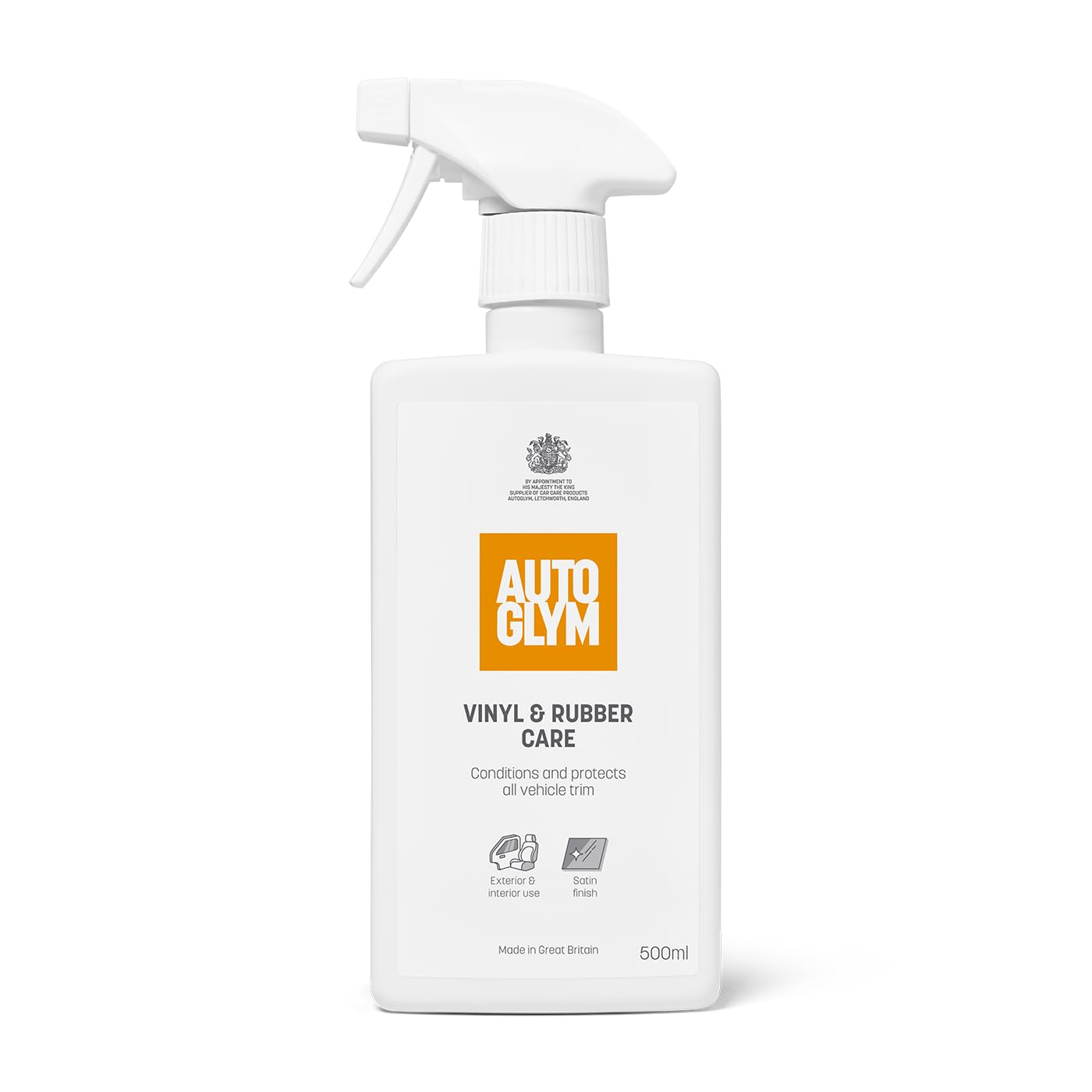 Autoglym Vinyl And Rubber Care, Fresh Lemon Scent, 500ml | Interior Car Cleaner 
