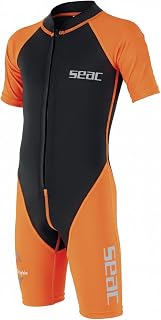Seac Dolphin Kids Shorty 1/8" Neoprene Lycra Wetsuit for Swimming, Snorkeling and Water Play