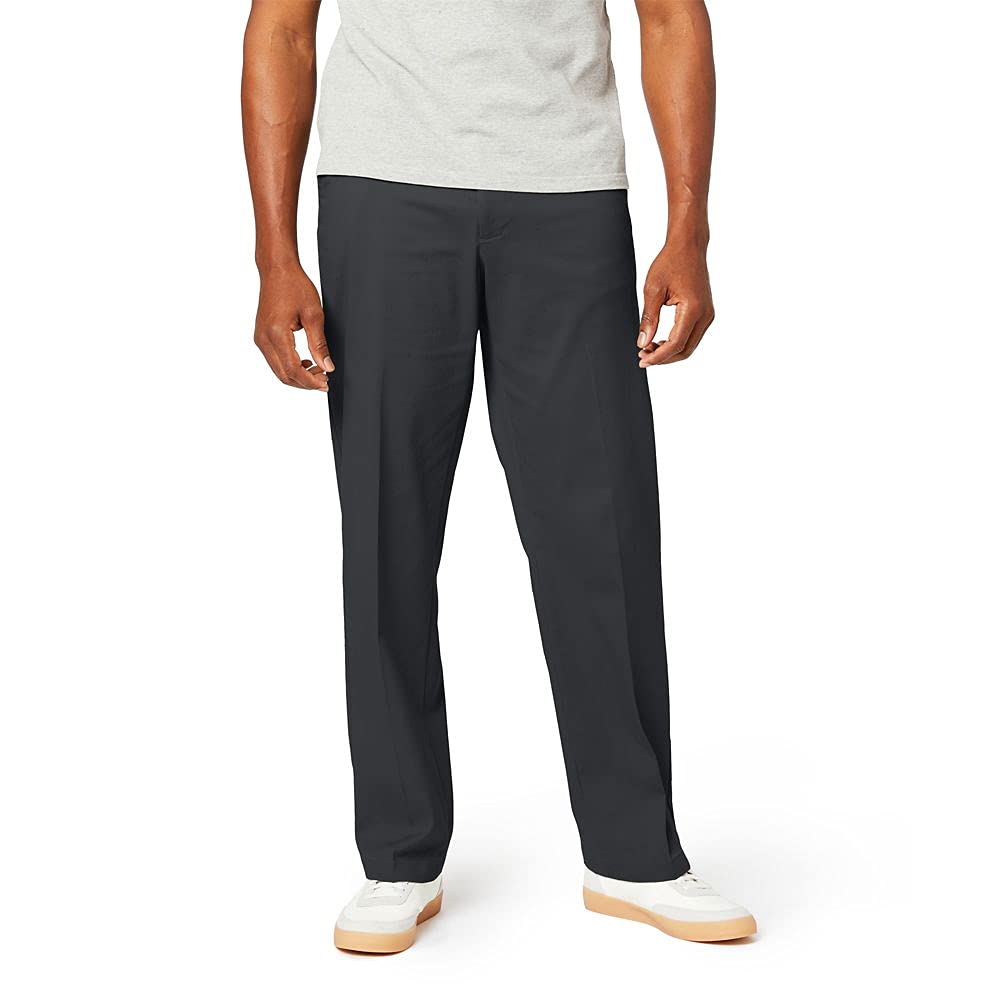 Dockers - Relaxed Fit Comfort Khaki Pants D4, Men's Leisure Trousers