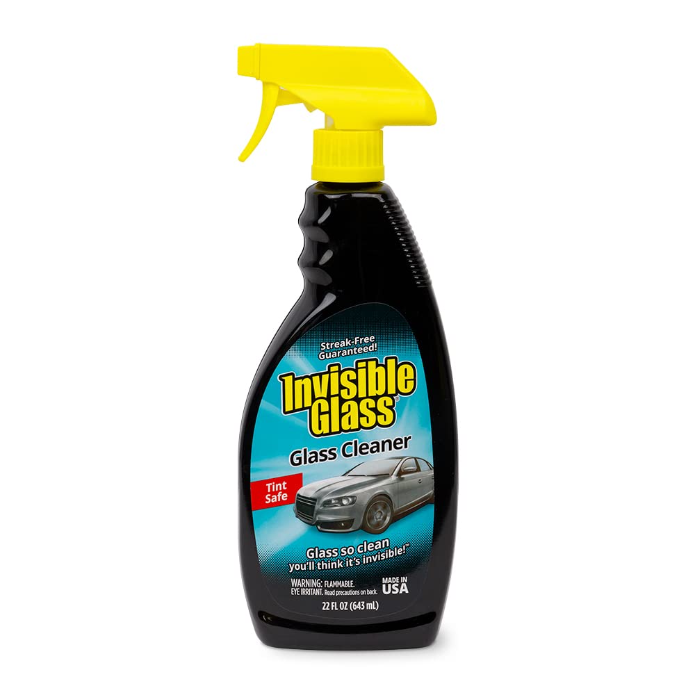 Invisible Glass Auto Glass Cleaner Spray, 22 fl oz, 92164 | Controlled spray coa