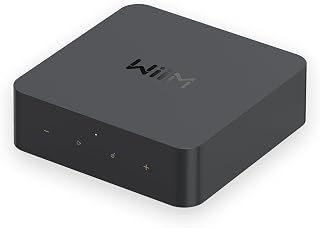 WiiM Pro Music Streamer to Upgrade Stereo with AirPlay 2 Spotify Connect | Upgrade Your Favorite Stereo with Hi-Res Streaming, AirPlay 2, Spotify Connect, Roon Ready, and Whole-Home Audio Control