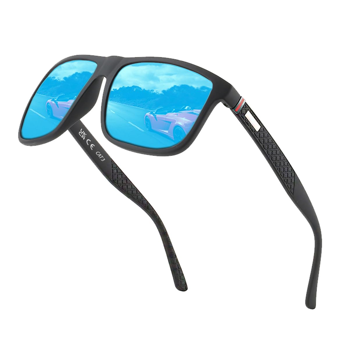 Polarized Sunglasses for Men and Women; Vintage/Classic/Stylish Frames; High Def