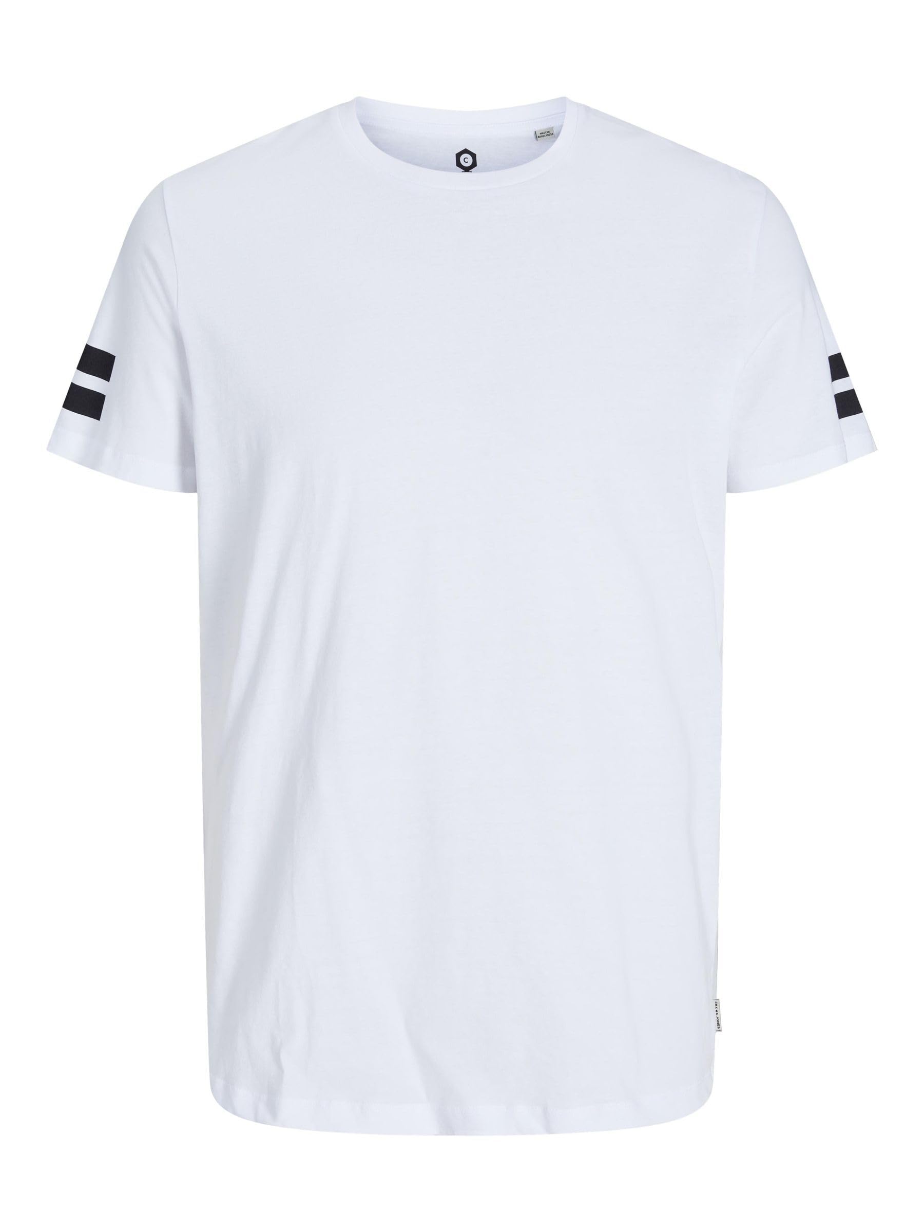 JACK & JONES Striped Crew Neck T-Shirt