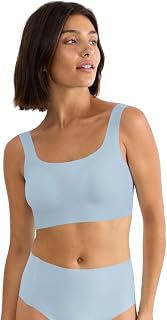 Sloggi Women's Seamless Bra Zero Feel 2.0 Soft Bra/Without Underwire/Padded/Adjustable Straps