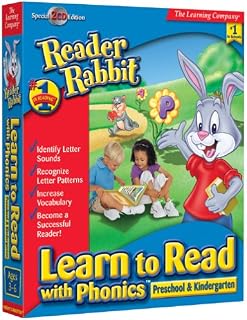 Reader Rabbit Learn Phonics Pre-Kindergarten