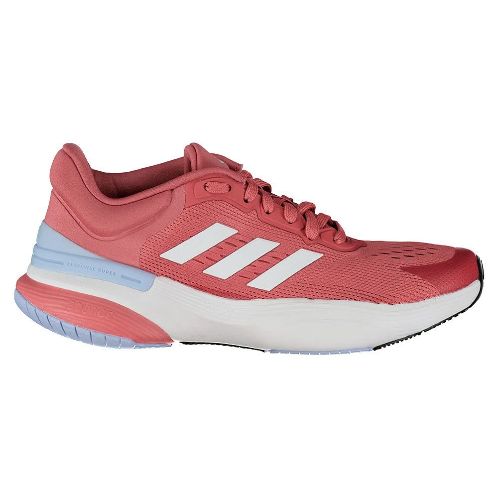 adidas Women's Response Super 3.0 Shoes, Pink strata/Cloud White/Blue Dawn, 4 UK