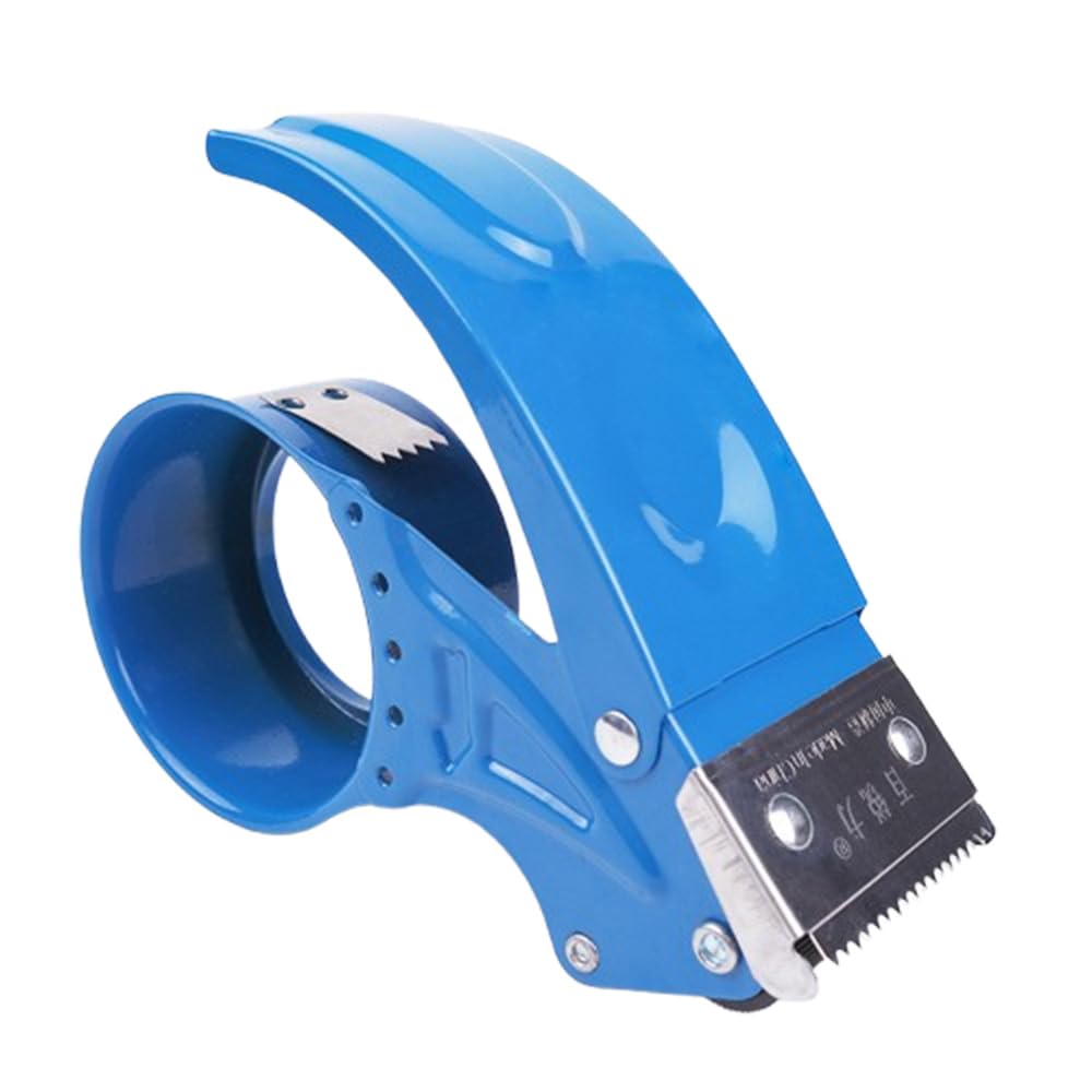 Heavy Duty Metal Tape Cutter with Sharp Edges - Industrial Tape Gun for Packagin