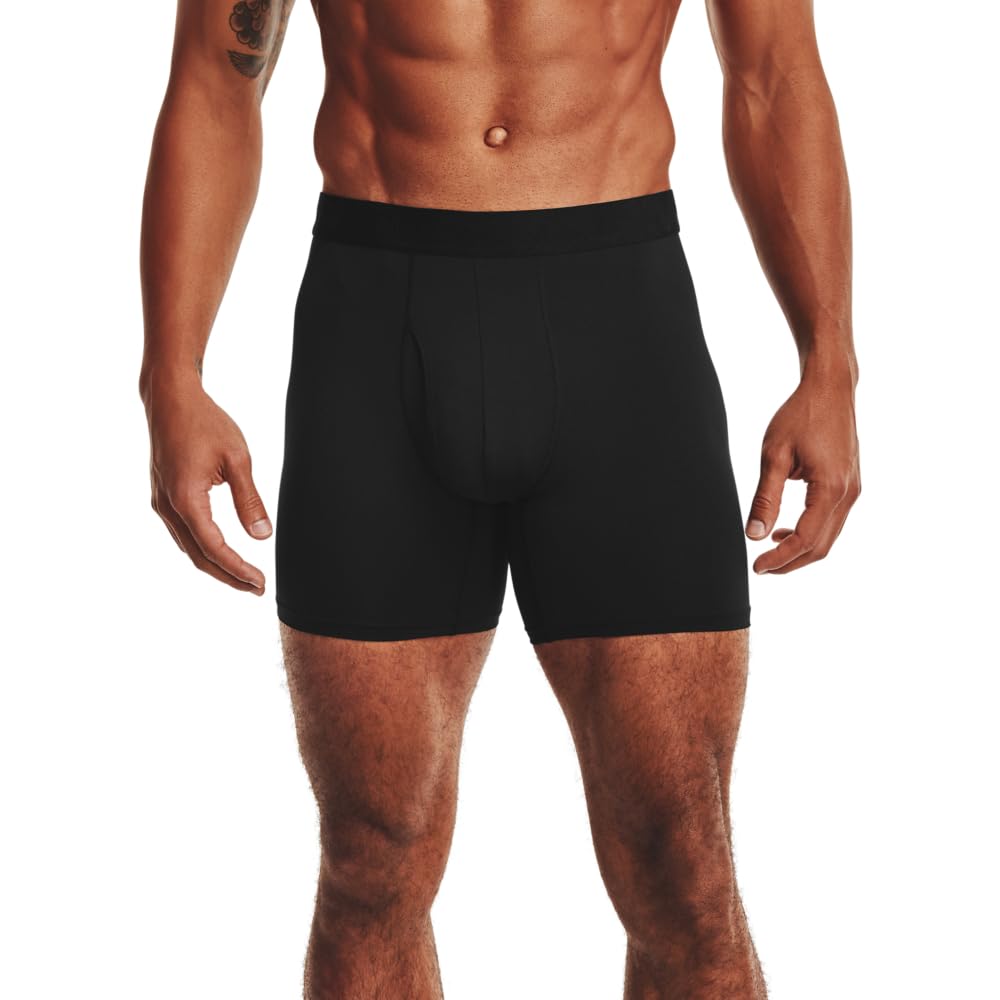 UNDER ARMOUR(アンダーアーマー) Men's UA Tech Mesh Underwear 6 in (Set of 2) Lifestyle Un