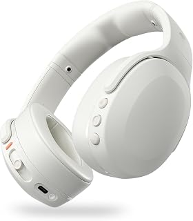 【Skullcandy Official Store】 Crusher Evo Headphones with Subwoofer 【Includes Original Sticker】 (BONE WHITE)