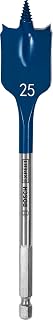 Bosch 1x Expert Self Cut Speed Spade Drill Bits, Hex Shank, High-Carbon Steel, for Softwood and Particleboard