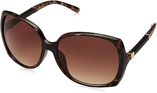 Jessica Simpson Women's J5236 Ts Non-Polarized Iridium Round Sunglasses, 70 mm