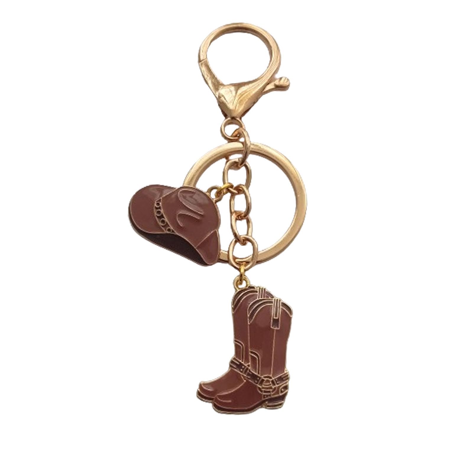 Cute Cowboy Key chain, Cowboy Boots Key Ring for Western Jewelry Lover | Cowboy 