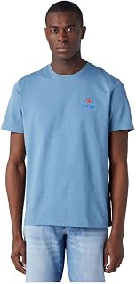 Wrangler - Men's T-Shirt - Regular Fit - Logo Tee - White