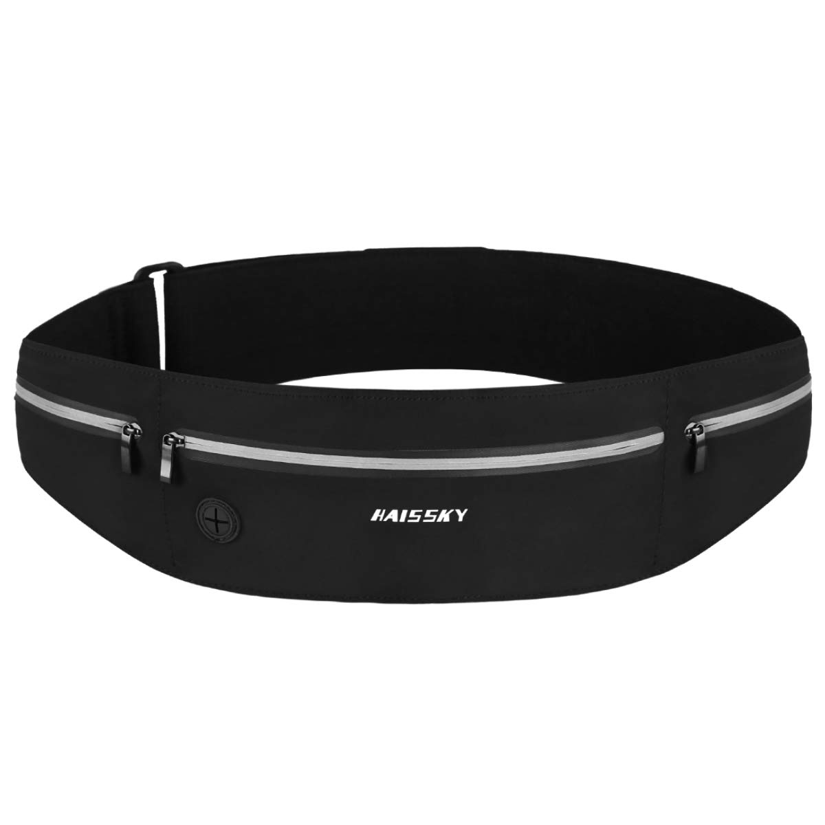 HAISSKY Running Belt, Lightweight Fitness Waist Pack, up to 6.9" | Running Phone