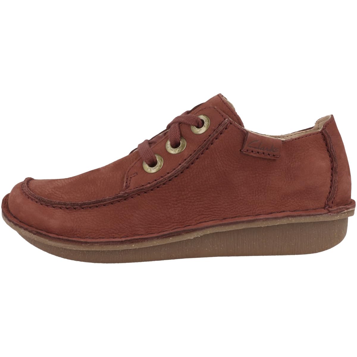 Clarks Funny Dream Womens Chestnut Nubuck, 5