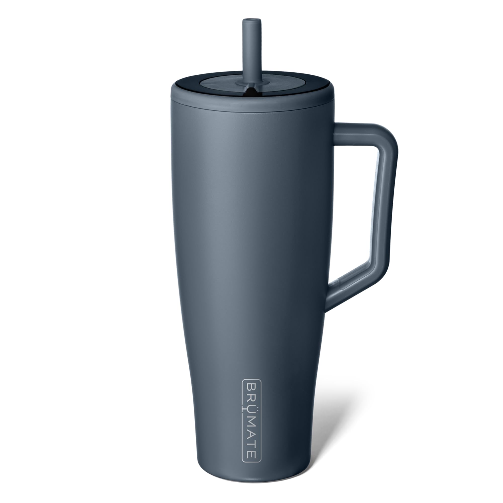 BrüMate Era 40 oz Tumbler with Handle & Straw | 100% Leakproof Insulated Water B