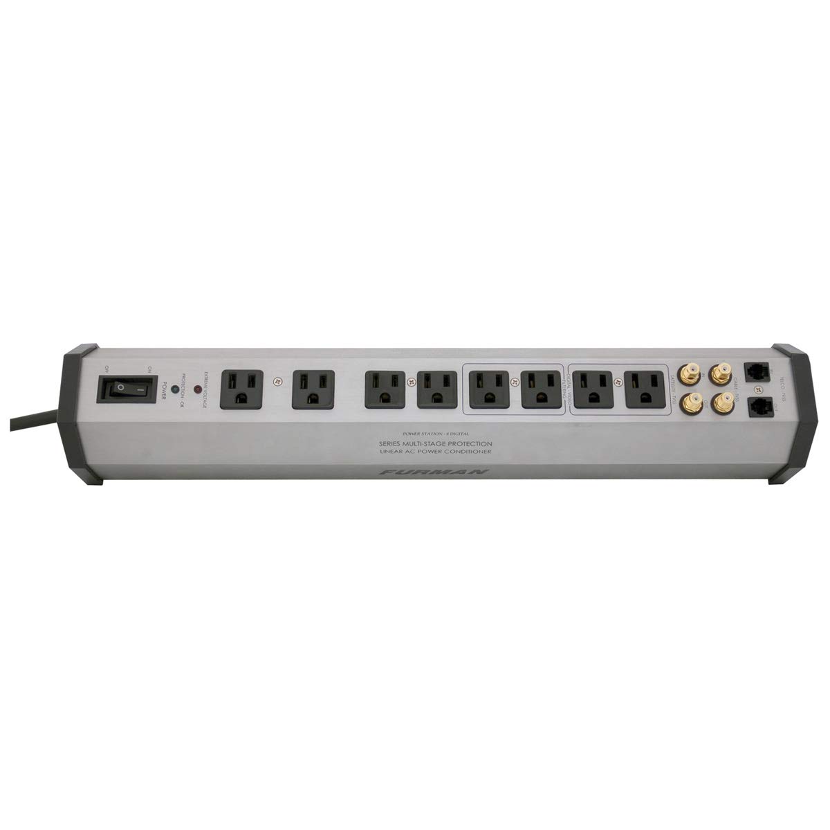 Furman PST-8D SMP EVS LiFT 15-Amp Aluminum Chassis 8-Outlet Isolated Outlet Bank