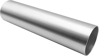 AC PERFORMANCE 3" Straight Aluminum Intercooler Air Intake Tube | OD 76mm pipe, 11.8" (300mm) length, brushed finish