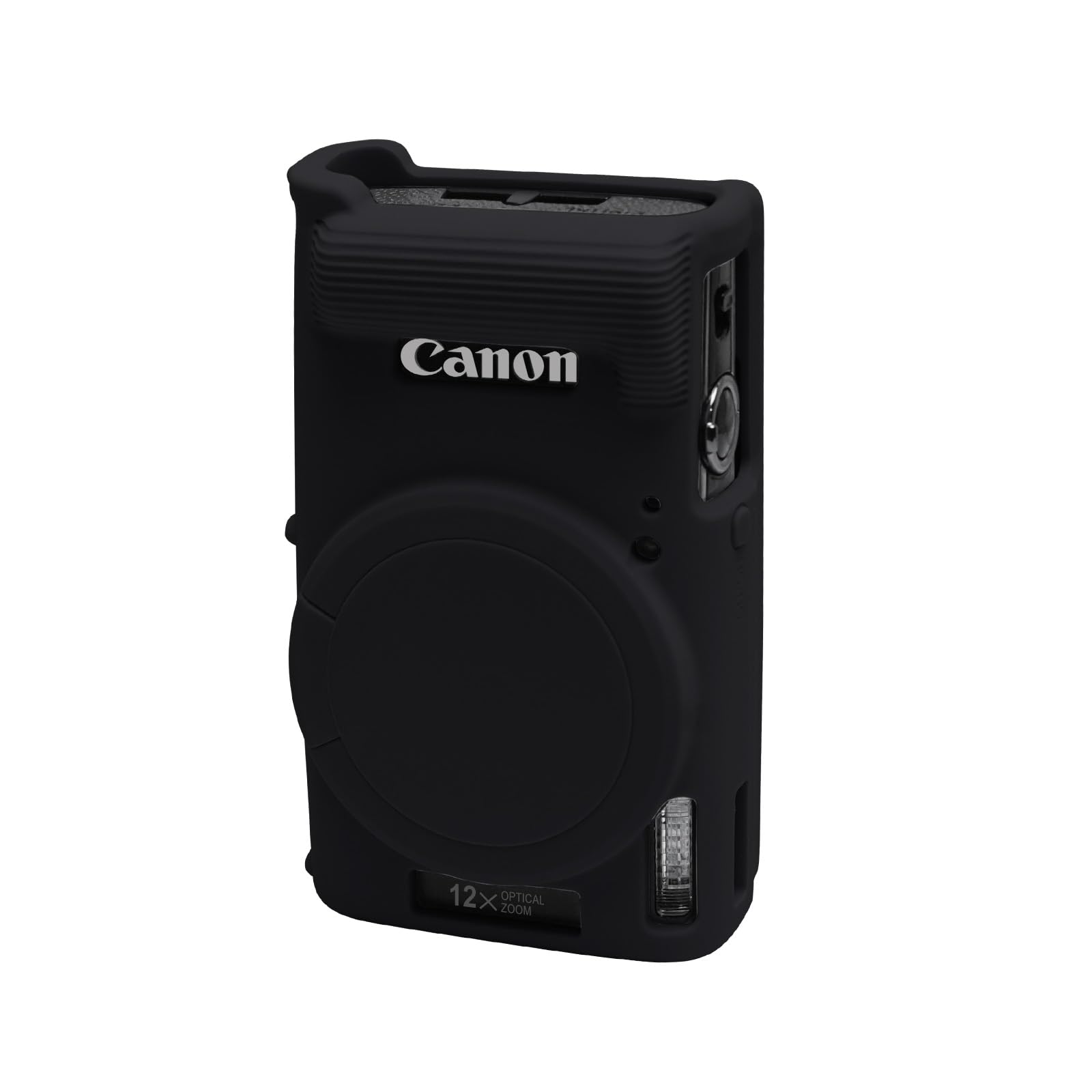 Easy Hood Case for Canon ELPH 360 HS/IXUS 285/IXY 650 Digital Camera,Black | Wit