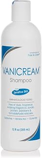 Vanicream Shampoo, Helps Remove Oil, Flaking and Build-Up, 12 Fl Oz | Formulated without Common Irritants for Sensitive Skin, Gentle, Clarifying Shampoo, Dermatologist Tested