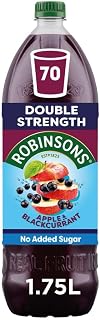 Robinsons Double Strength Apple & Blackcurrant No Added Sugar Squash 1.75L