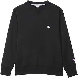 Champion Sweatshirt Long Sleeve 100% Polyester Tech Weave(R) Terry Fleece One Point Logo Embroidered Crewneck Sweatshirt Golf Mens Golf C3-CG004 Mens