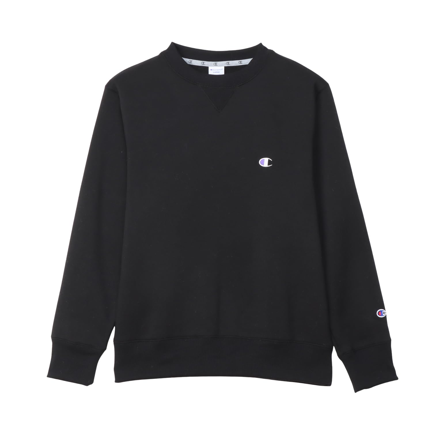 Champion Sweatshirt Long Sleeve 100% Polyester Tech Weave(R) Terry Fleece One Po