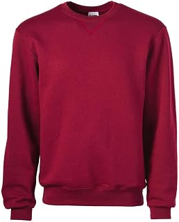 Soffe Men's Classic Midweight Fleece Crew Sweatshirt