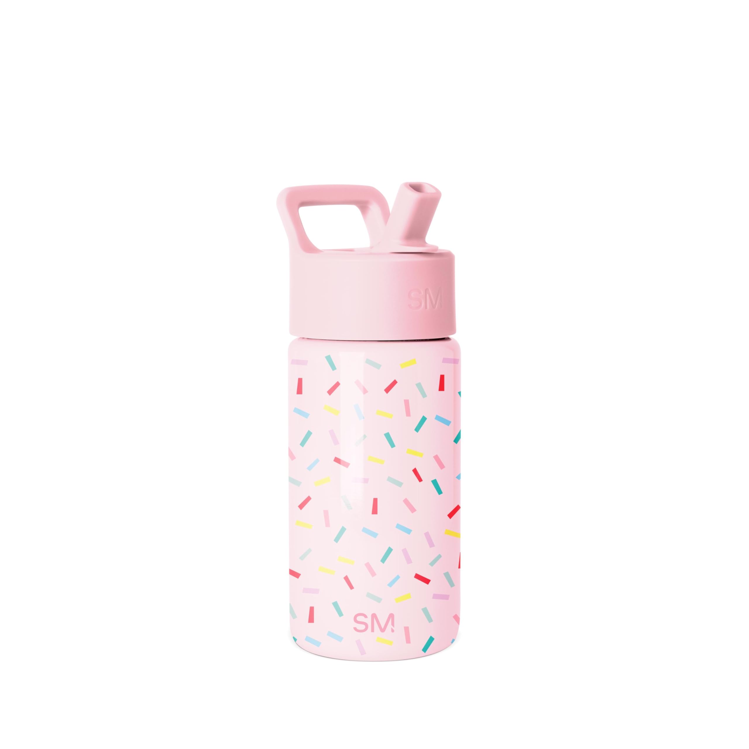 Simple Modern Kids Water Bottle & Toddler Cup | 14oz | Confetti | Insulated Stai