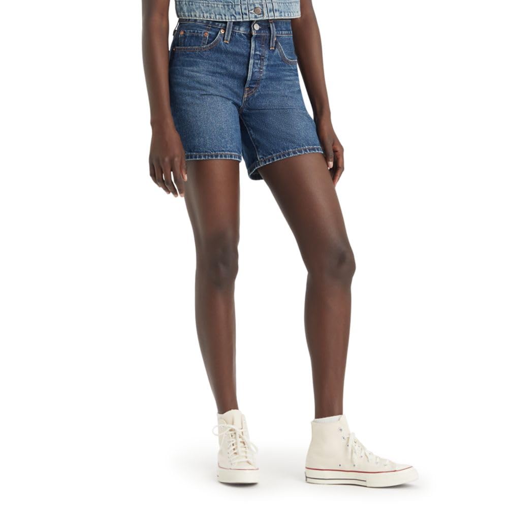 Levi's 501 Mid Thigh Women's Denim Shorts