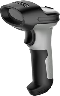 Inateck 1D Bluetooth Barcode Scanner, 2600mAh Battery, 115FT Range, BCST-70 | Fast & Precise 1D Scanning, TPU Protective Case, 6ft Drop-Resistant, Editable Prefix/Suffix, Hide Barcode