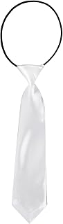 DonDon Children Tie with Elastic Band Silk Look One Size Fits All
