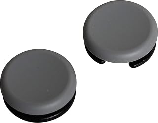 Timorn 3DS Circle Pad Replacement for 3DS XL/2DS/New 3DS/3DSLL (Dark Gray) | Rubber-coated Analog Stick Cap, Fits New 3DS/3DS/3DSLL/3DSXL/2DS, Restores Worn Joystick Texture, Easy Snap-on, 2-pack